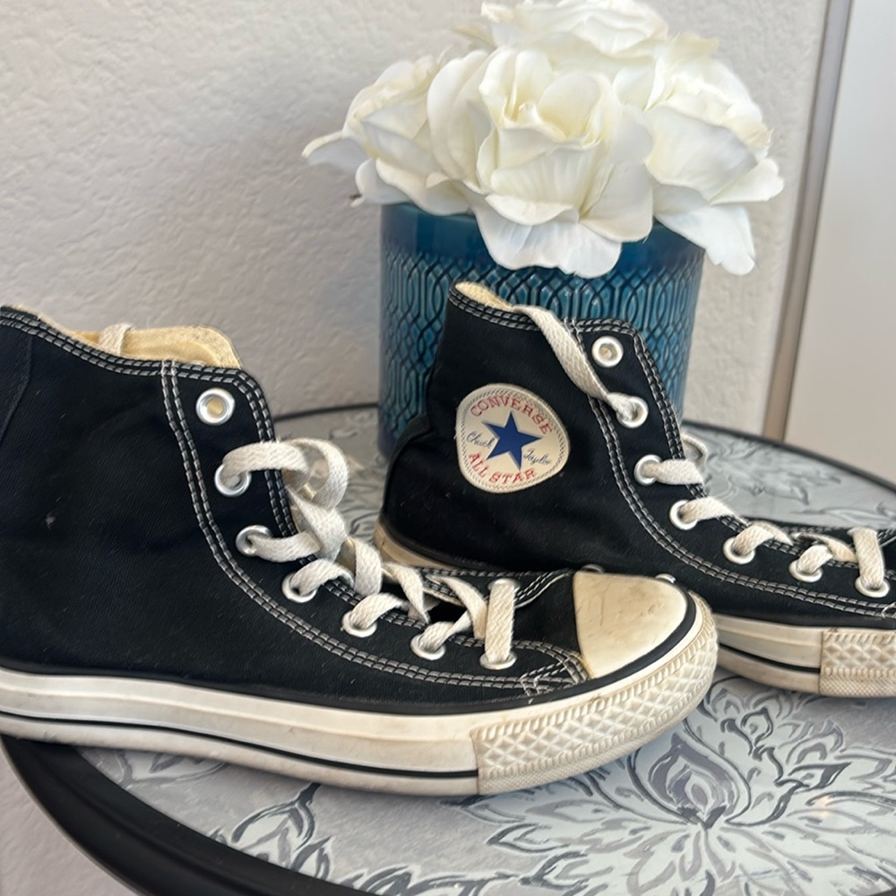 Converse Chuck Taylor Black High-Top Sneakers